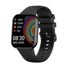 L29 1.85 inch TFT Square Screen Smart Watch Supports Heart Rate Monitoring/Blood Oxygen Monitoring(Black) - 1