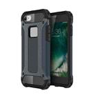 For iPhone 8 Magic Armor TPU + PC Combination Phone Case(Dark Blue) - 1