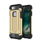 For iPhone 8 Magic Armor TPU + PC Combination Phone Case(Gold) - 1