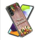 For Samsung Galaxy S23 5G Christmas Patterned Clear TPU Phone Cover Case(Christmas Theme) - 1