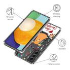 For Samsung Galaxy S22+ 5G Christmas Patterned Clear TPU Phone Cover Case(Christmas Elk) - 3