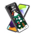 For Samsung Galaxy S22 Ultra 5G Christmas Patterned Clear TPU Phone Cover Case(Christmas Tree) - 1