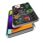 For Samsung Galaxy S21 FE 5G Christmas Patterned Clear TPU Phone Cover Case(Happy Yeti) - 2