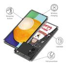 For Xiaomi Poco M5 Christmas Patterned Clear TPU Phone Cover Case(White Bear) - 3