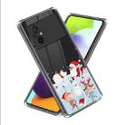 For Xiaomi Poco M5 Christmas Patterned Clear TPU Phone Cover Case(Fun Skating Rink) - 1