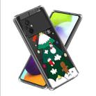 For Xiaomi Poco M5 Christmas Patterned Clear TPU Phone Cover Case(Christmas Tree) - 1