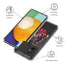For Xiaomi Poco M5 Christmas Patterned Clear TPU Phone Cover Case(Christmas Tree and Girls) - 3