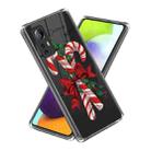 For Xiaomi 12 Lite Christmas Patterned Clear TPU Phone Cover Case(Christmas Cane) - 1