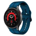 For Samsung Galaxy Watch 5 40mm / 44mm Colorful Buckle Silicone Watch Band(Rock Cyan) - 1