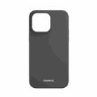 For iPhone 14 Plus MOMAX Liquid Silicone Magsafe Magnetic Phone Case(Black) - 1