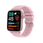 T49 1.9 inch HD Square Screen Smart Watch Supports Heart Rate Monitoring/Bluetooth Calling(Pink) - 1