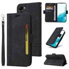 For Samsung Galaxy S23 5G BETOPNICE Dual-side Buckle Leather Phone Case(Black) - 1