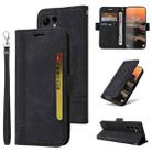 For Samsung Galaxy S23 Ultra 5G BETOPNICE Dual-side Buckle Leather Phone Case(Black) - 1