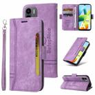 For Xiaomi Redmi A1 4G BETOPNICE Dual-side Buckle Leather Phone Case(Purple) - 1