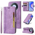 For Huawei nova Y90 / Enjoy 50 Pro BETOPNICE Dual-side Buckle Leather Phone Case(Purple) - 1