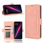 For T-Mobile Revvl 6 5G Skin Feel Calf Texture Card Slots Leather Phone Case(Pink) - 1