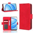 For vivo V25 Pro / S15 Pro Skin Feel Calf Texture Card Slots Leather Phone Case(Red) - 1