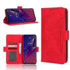 For Wiko Power U20 / U10 Skin Feel Calf Texture Card Slots Leather Phone Case(Red) - 1