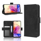 For Blackview OSCAL C80 Skin Feel Calf Texture Card Slots Leather Phone Case(Black) - 1