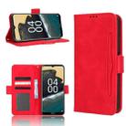 For Nokia G400 Skin Feel Calf Texture Card Slots Leather Phone Case(Red) - 1