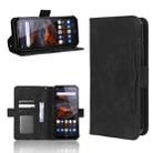 For Oukitel WP19 Skin Feel Calf Texture Card Slots Leather Phone Case(Black) - 1