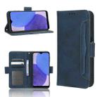 For Samsung Galaxy A23e / A23s / A23 5G JP Skin Feel Calf Texture Card Slots Leather Phone Case(Blue) - 1