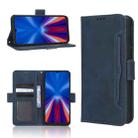 For UMIDIGI C1 Skin Feel Calf Texture Card Slots Leather Phone Case(Blue) - 1