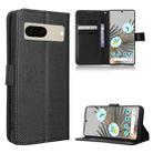 For Google Pixel 7 5G Diamond Texture Leather Phone Case(Black) - 1