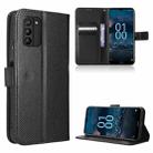 For Nokia G100 Diamond Texture Leather Phone Case(Black) - 1