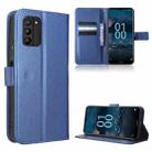 For Nokia G100 Diamond Texture Leather Phone Case(Blue) - 1