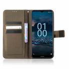 For Nokia G100 Diamond Texture Leather Phone Case(Brown) - 3