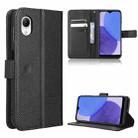 For Samsung Galaxy A23e / A23s / A23 5G JP Diamond Texture Leather Phone Case(Black) - 1