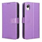 For Samsung Galaxy A23e / A23s / A23 5G JP Diamond Texture Leather Phone Case(Purple) - 2