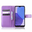 For Samsung Galaxy A23e / A23s / A23 5G JP Diamond Texture Leather Phone Case(Purple) - 3
