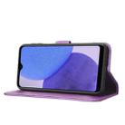 For Samsung Galaxy A23e / A23s / A23 5G JP Diamond Texture Leather Phone Case(Purple) - 4