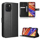 For UMIDIGI Power 7 Max Diamond Texture Leather Phone Case(Black) - 1