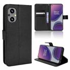 For OPPO Reno8 Lite 5G / OnePlus Nord N20 5G Diamond Texture Leather Phone Case(Black) - 1