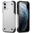 For iPhone 11 2 in 1 Soft TPU Hard PC Phone Case(White) - 1
