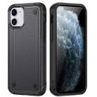 For iPhone 11 2 in 1 Soft TPU Hard PC Phone Case(Grey) - 1