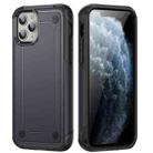 For iPhone 11 Pro 2 in 1 Soft TPU Hard PC Phone Case(Grey) - 1