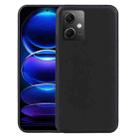 For Xiaomi Redmi Note 12 China TPU Phone Case(Black) - 1