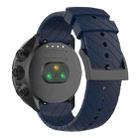 For Suunto 9 Lightning Silicone Watch Band(Midnight Blue) - 1