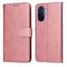 For Huawei nova Y70 / Y70 Plus/Enjoy 50 Classic Calf Texture Flip Leather Phone Case(Rose Gold) - 1