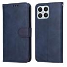For Honor X8 5G / X6 Classic Calf Texture Flip Leather Phone Case(Blue) - 1