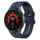 For Samsung Galaxy Watch 5 Pro 45mm Colorful Buckle Silicone Watch Band(Midnight Blue) - 1