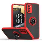 For Nokia G400 5G Q Shadow 1 Series TPU + PC Phone Case with Ring Holder(Red) - 1