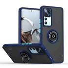 For Xiaomi 12T/12T Pro/Redmi K50 Ultra Q Shadow 1 Series TPU + PC Phone Case with Ring Holder(Royal Blue) - 1