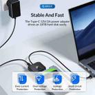 ORICO UTS1 Type-C / USB-C USB 3.0 2.5-inch SATA HDD Adapter with 12V 2A Power Adapter, Cable Length:0.3m(US Plug) - 3