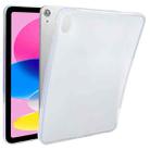 For iPad 10th Gen 10.9 2022 TPU Tablet Case (Frosted Clear) - 1