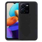 For vivo Y35 4G 2022 TPU Phone Case(Black) - 1